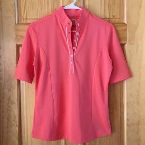 Callaway Button Front Golf Tee Size Small